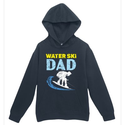 Water Ski Dad Water Skiing Best Daddy Ever Fathers Day Gift Urban Pullover Hoodie