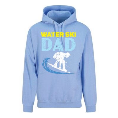 Water Ski Dad Water Skiing Best Daddy Ever Fathers Day Gift Unisex Surf Hoodie