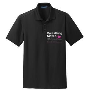 Wrestling Sister Definition My BrotherS Greatest Fan Dry Zone Grid Polo