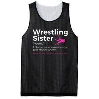 Wrestling Sister Definition My BrotherS Greatest Fan Mesh Reversible Basketball Jersey Tank