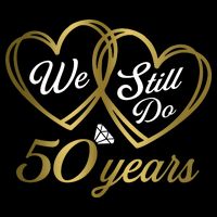 We Still Do 50 Years 50th Wedding Anniversary Zip Tote Bag