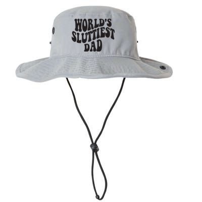World's Sluttiest Dad Funny Fathers Day For Daddy Father Dad Bucket Hat