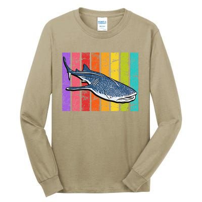 Whale Shark Diver Shark Tall Long Sleeve T-Shirt