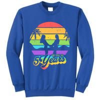 We Still Do 5 Years Gift Lesbian Wedding Anniversary Gift Sweatshirt