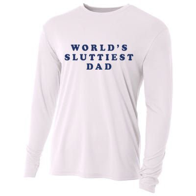 World's Sluttiest Dad Cooling Performance Long Sleeve Crew