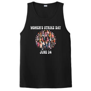 Women Strike Day June 24th Equality Feminist PosiCharge Competitor Tank