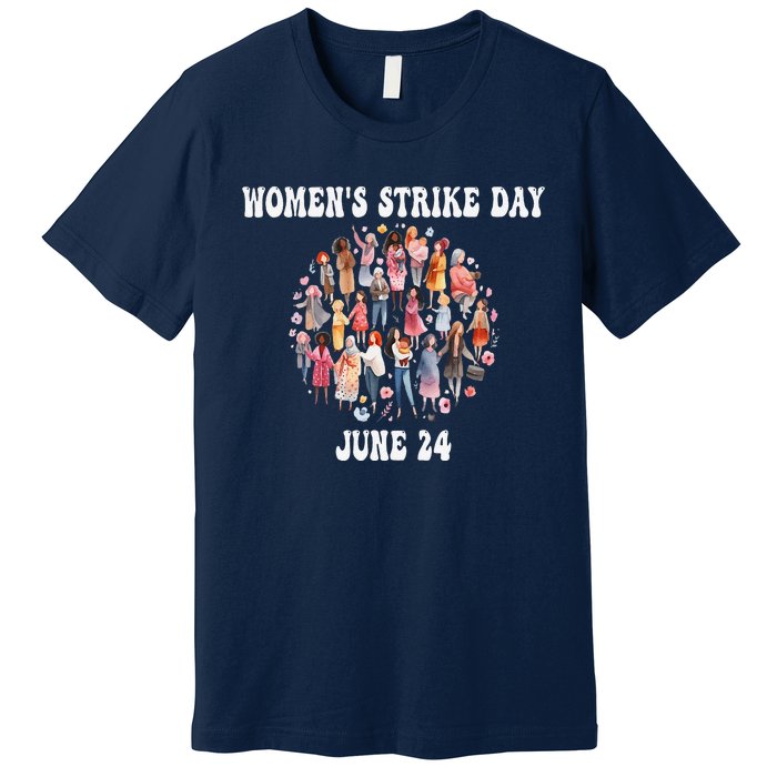 Women Strike Day June 24th Equality Feminist Premium T-Shirt