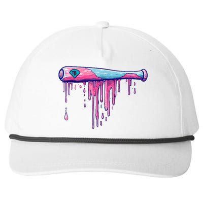 With Sprinkles Drip Snapback Five-Panel Rope Hat