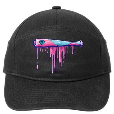 With Sprinkles Drip 7-Panel Snapback Hat