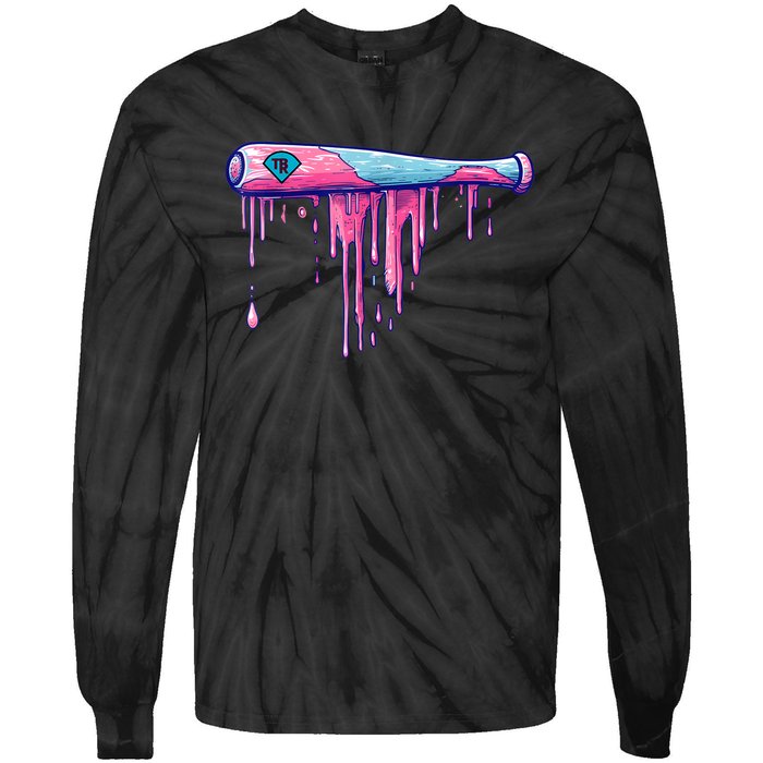 With Sprinkles Drip Tie-Dye Long Sleeve Shirt