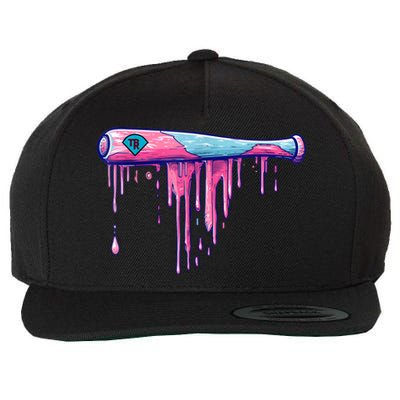 With Sprinkles Drip Wool Snapback Cap