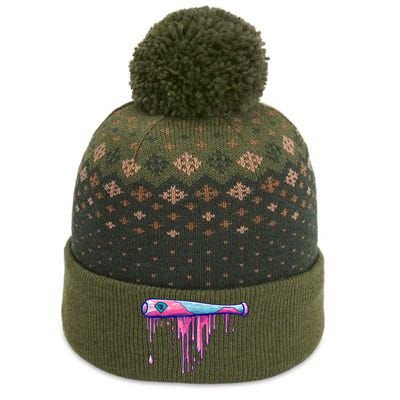 With Sprinkles Drip The Baniff Cuffed Pom Beanie