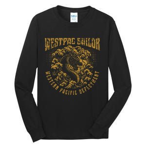 Westpac Sailor Dragon For Western Pacific Deployment Tall Long Sleeve T-Shirt