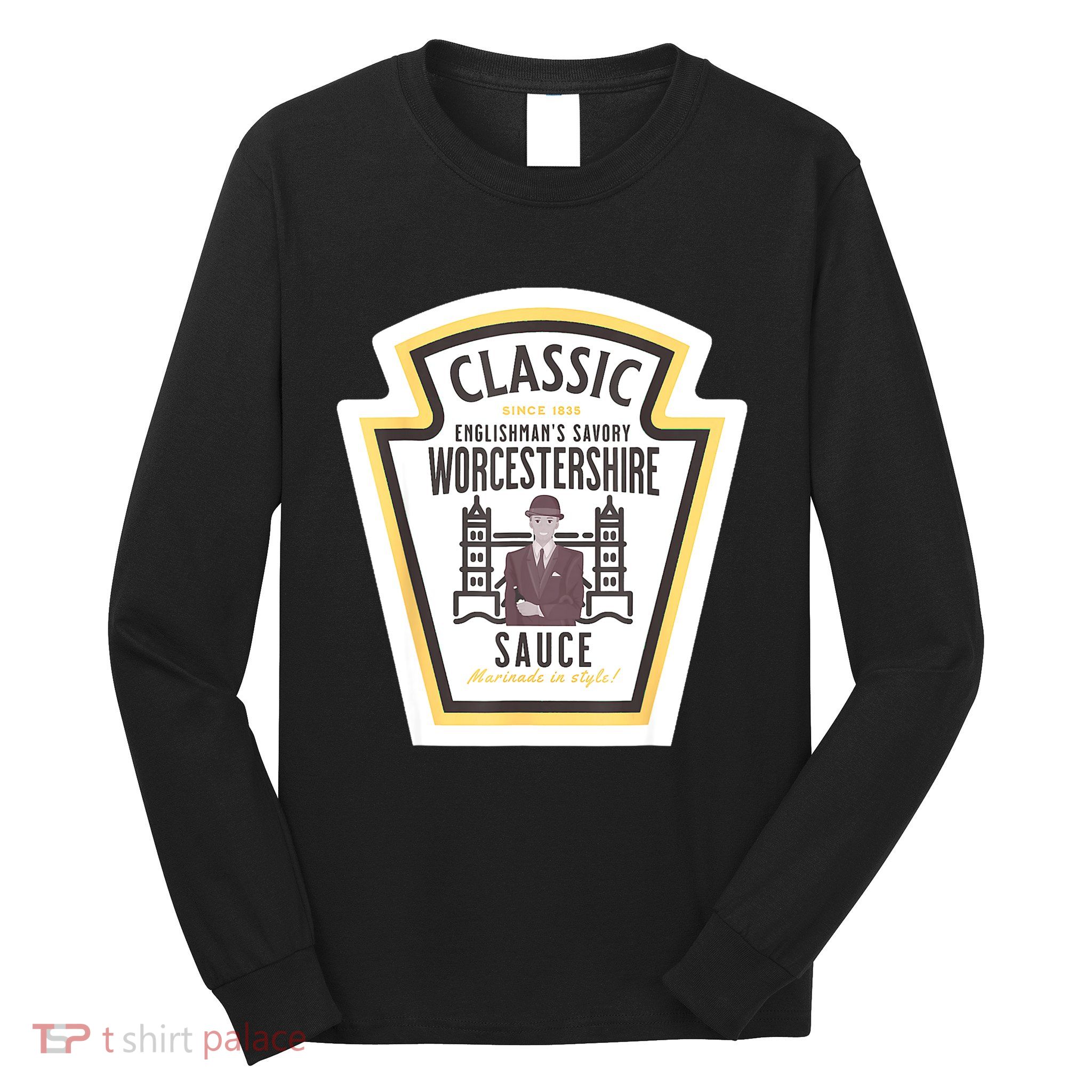 Worcestershire Sauce Diy Halloween Costume Condiment Long Sleeve Shirt
