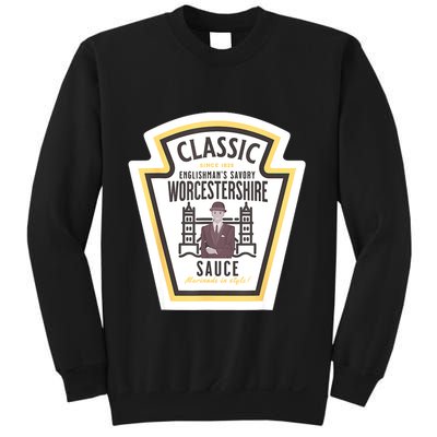 Worcestershire Sauce Diy Halloween Costume Condiment Sweatshirt