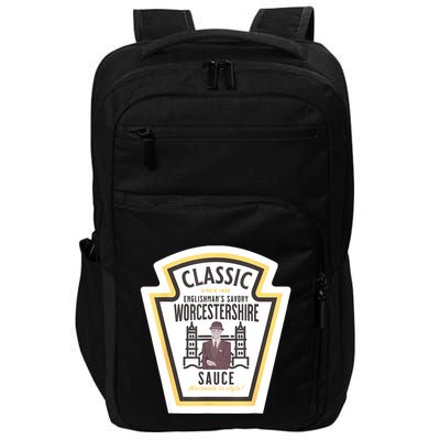 Worcestershire Sauce Diy Halloween Costume Condiment Impact Tech Backpack