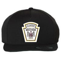 Worcestershire Sauce Diy Halloween Costume Condiment Wool Snapback Cap