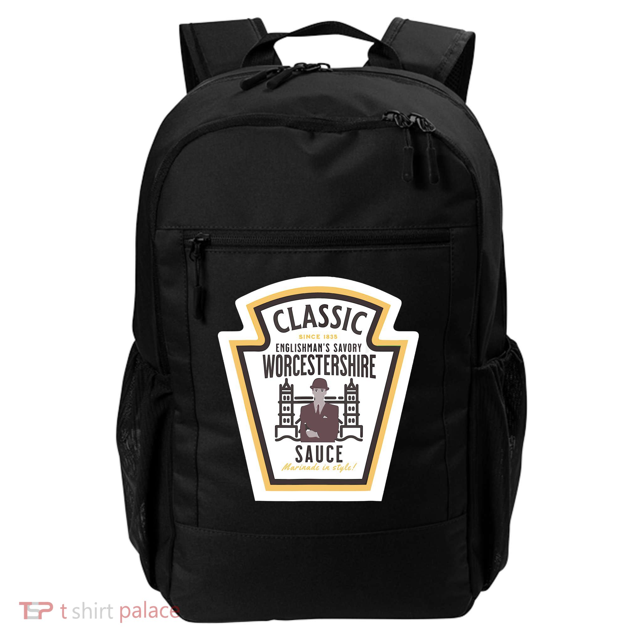Worcestershire Sauce Diy Halloween Costume Condiment Daily Commute Backpack
