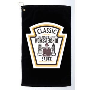 Worcestershire Sauce Diy Halloween Costume Condiment Platinum Collection Golf Towel