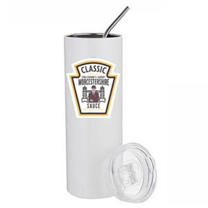 Worcestershire Sauce Diy Halloween Costume Condiment Stainless Steel Tumbler