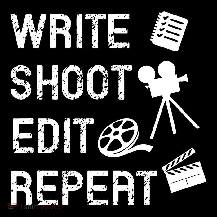 Write Shoot Edit Repeat Wool Snapback Cap
