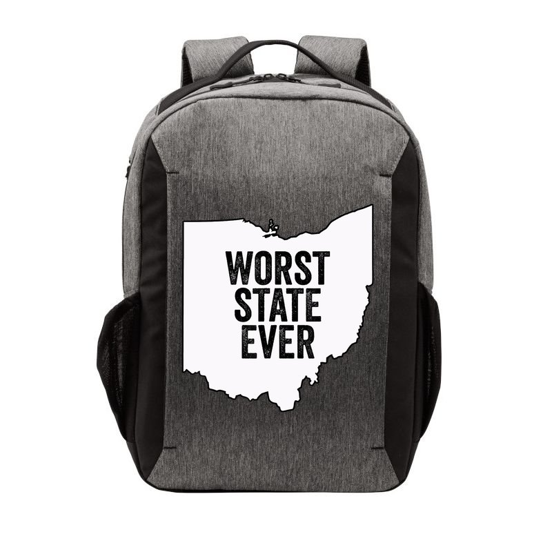 Worst State Ever, Ohio Sucks Gift Vector Backpack