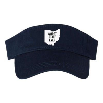 Worst State Ever, Ohio Sucks Gift Visor