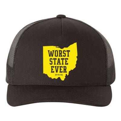 Worst State Ever Ohio Yupoong Adult 5-Panel Trucker Hat