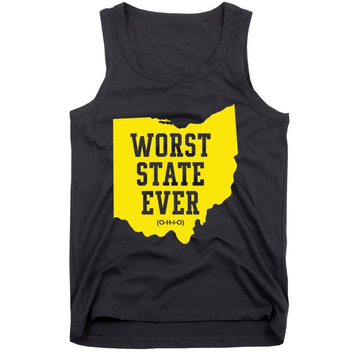 Worst State Ever Ohio Tank Top