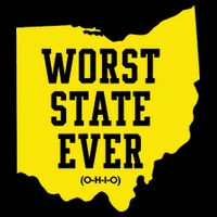 Worst State Ever Ohio Wool Snapback Cap