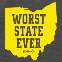 Worst State Ever Ohio Vector Backpack