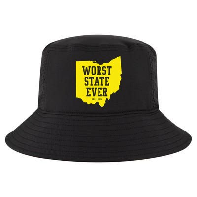 Worst State Ever Ohio Cool Comfort Performance Bucket Hat
