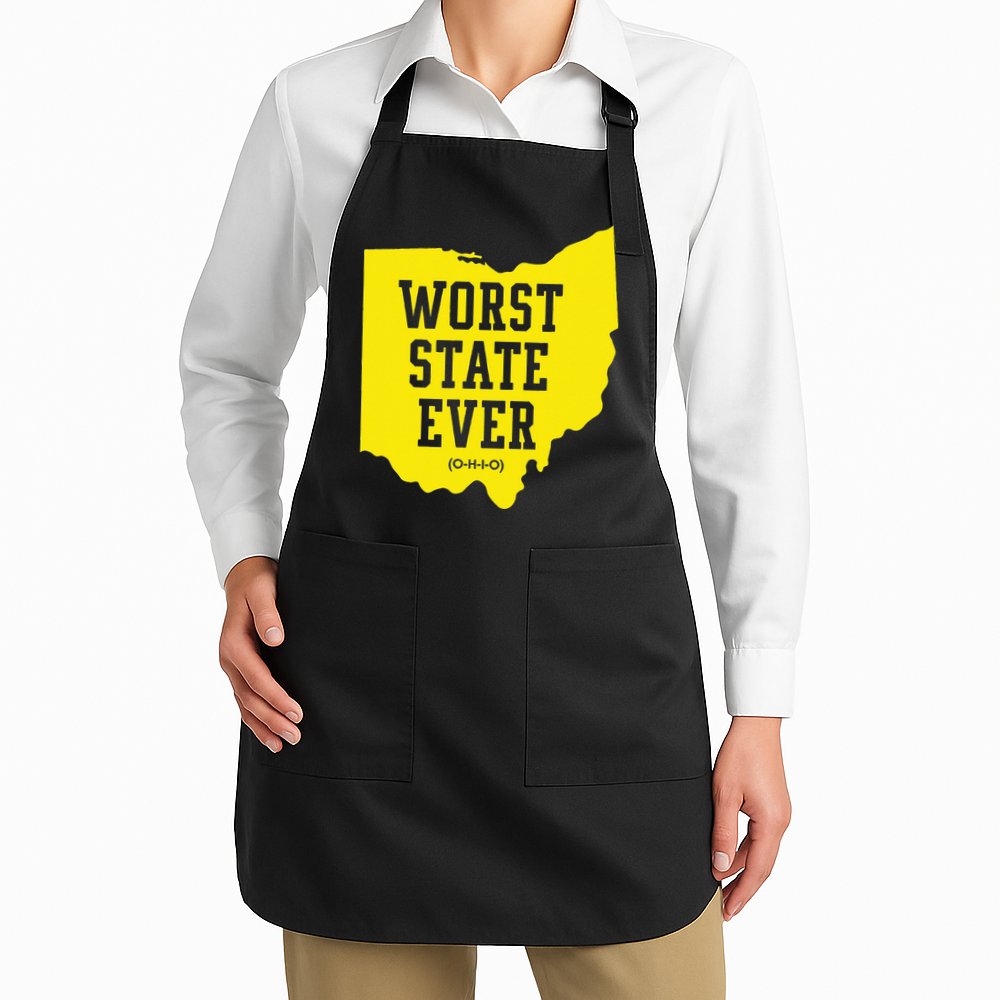Worst State Ever Ohio Apron