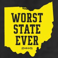 Worst State Ever Ohio 11oz C Handle Ceramic Mug