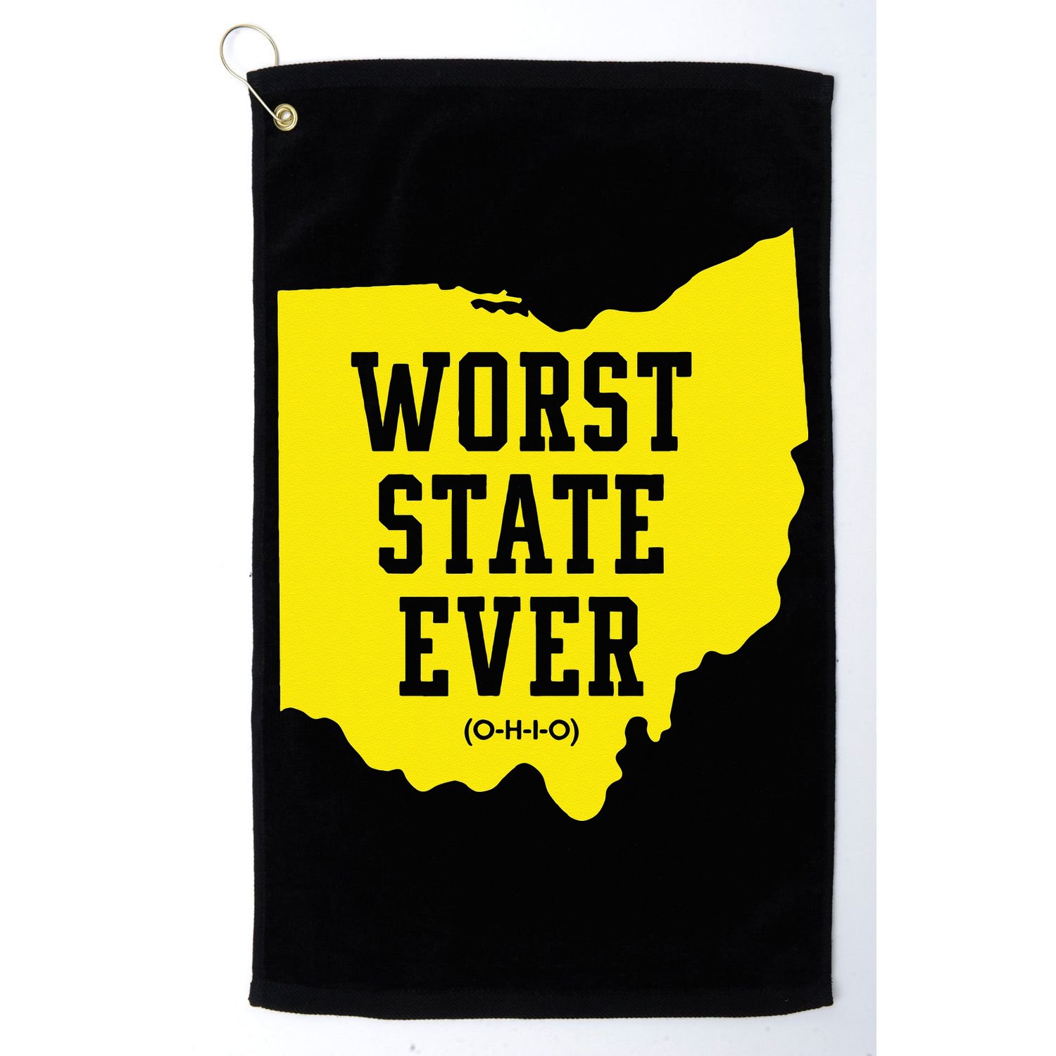 Worst State Ever Ohio Golf Towel