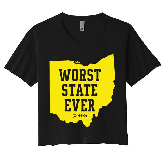 Worst State Ever Ohio Crop Top