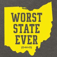 Worst State Ever Ohio Cotton Canvas Backpack