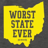 Worst State Ever Ohio Vector Backpack