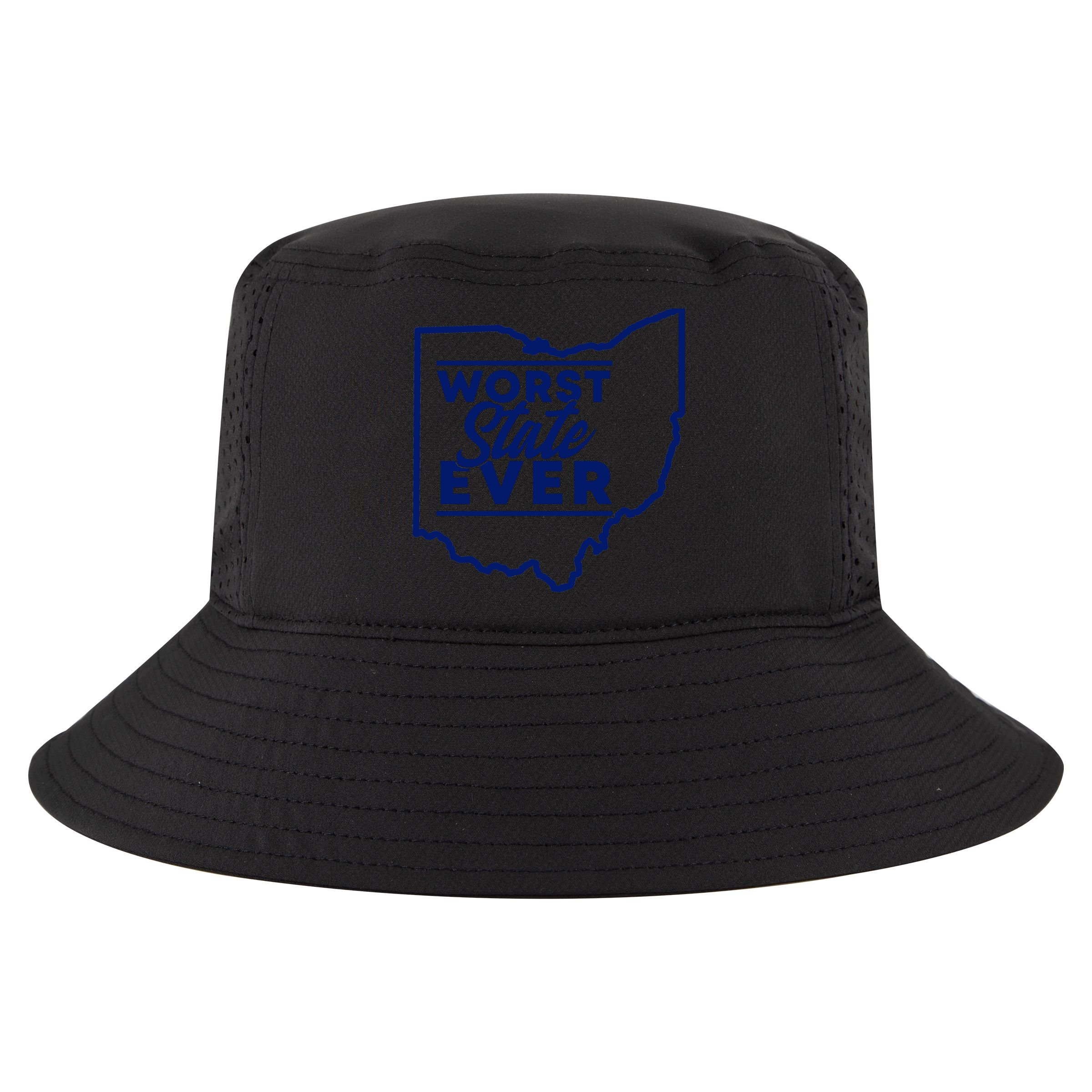 Worst State Ever Ohio Funny Gift Cool Comfort Performance Bucket Hat