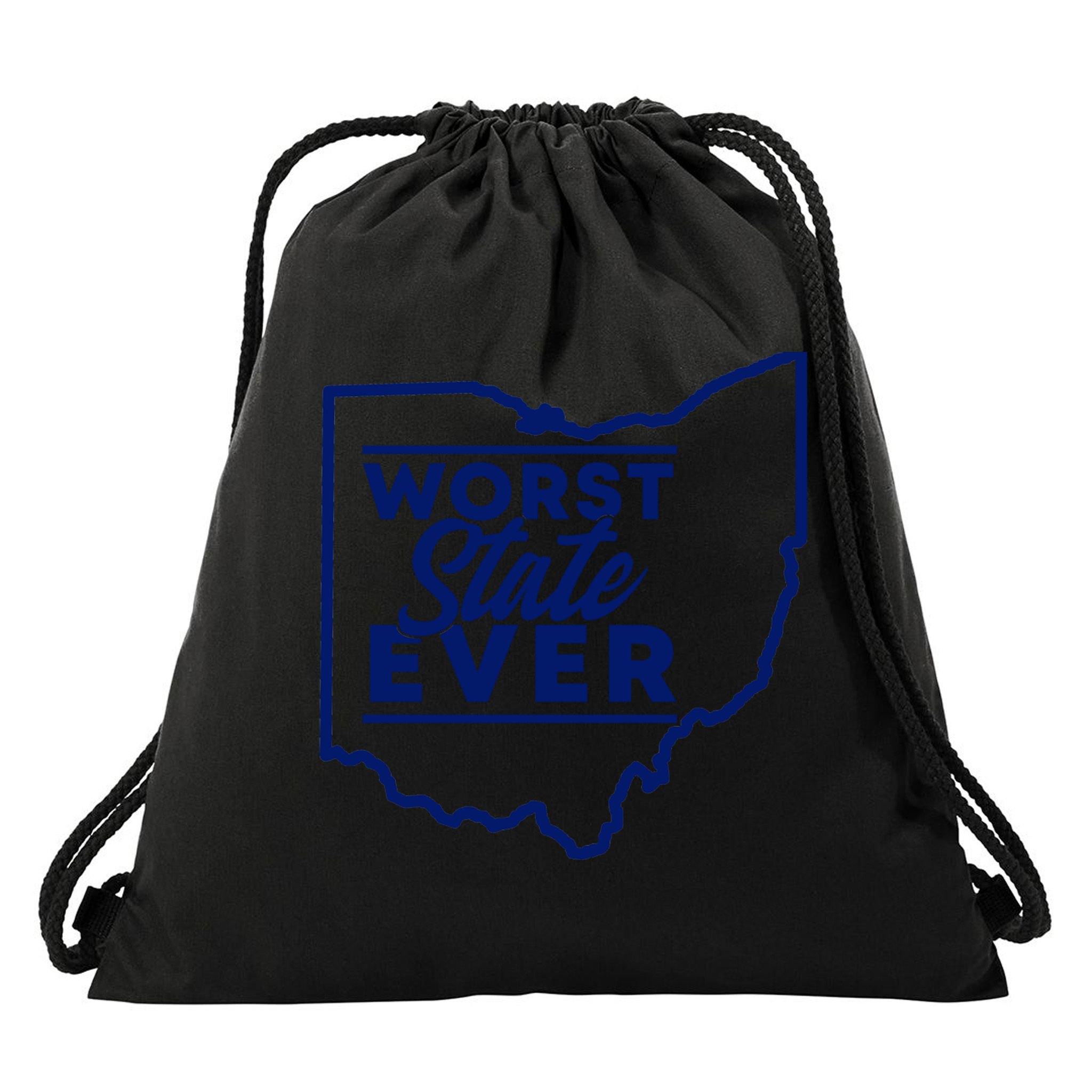 Worst State Ever Ohio Funny Gift Drawstring Bag