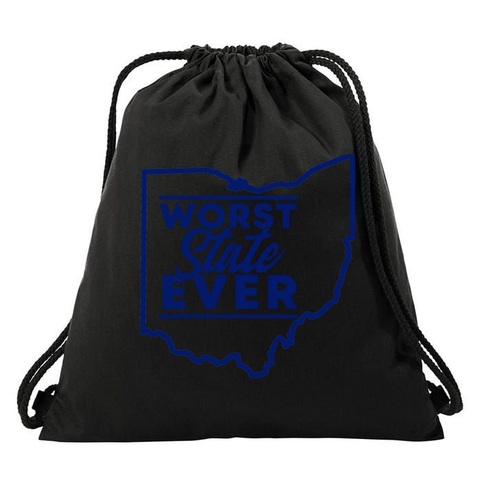 Worst State Ever Ohio Funny Gift Drawstring Bag
