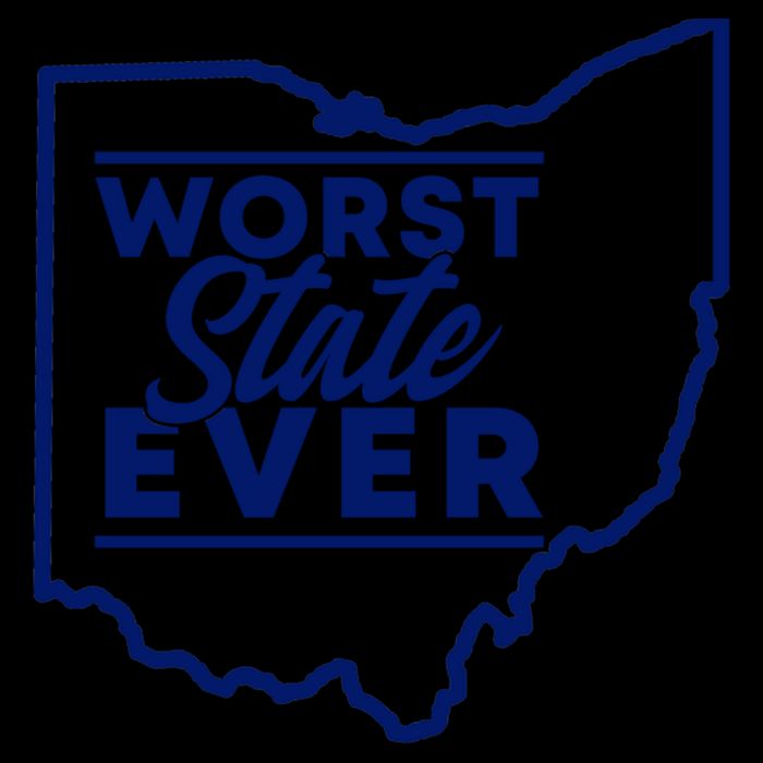 Worst State Ever Ohio Funny Gift Drawstring Bag