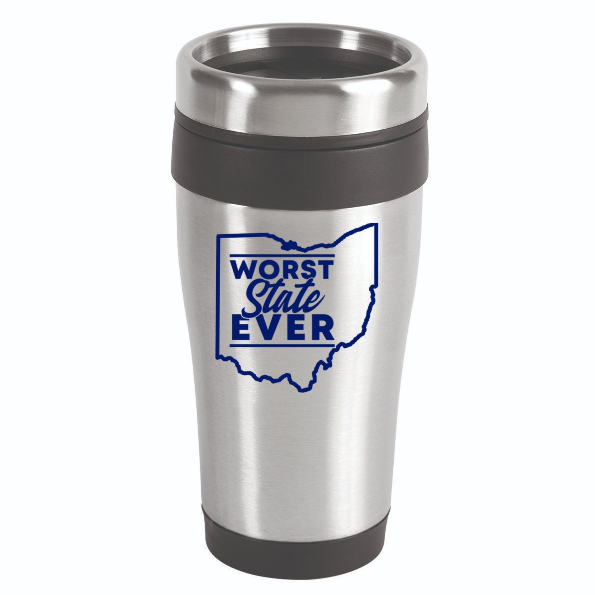 Worst State Ever Ohio Funny Gift 16oz Travel Tumbler