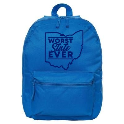 Worst State Ever Ohio Funny Gift 16 in Basic Backpack