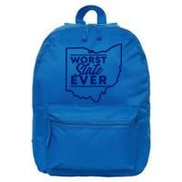 Worst State Ever Ohio Funny Gift 16 in Basic Backpack