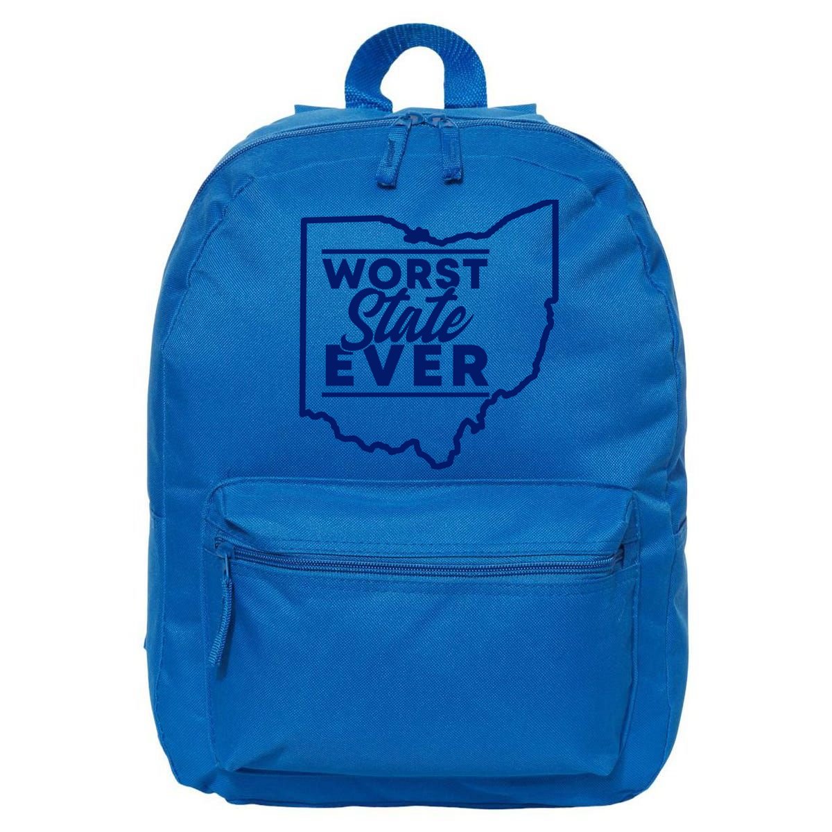 Worst State Ever Ohio Funny Gift 16 in Basic Backpack