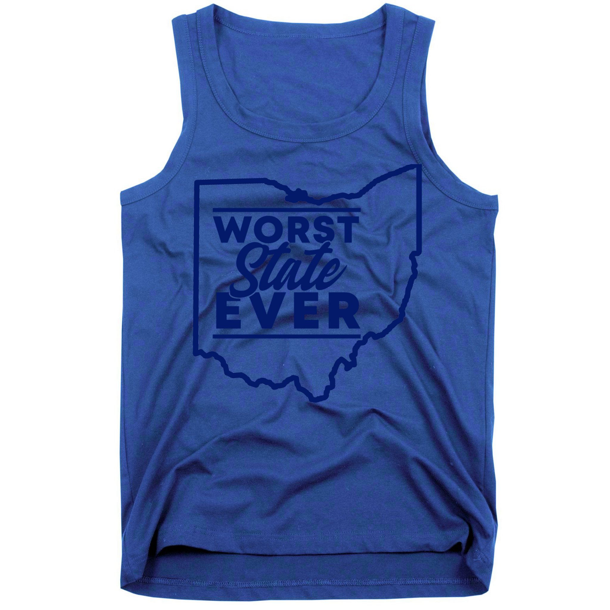 Worst State Ever Ohio Funny Gift Tank Top