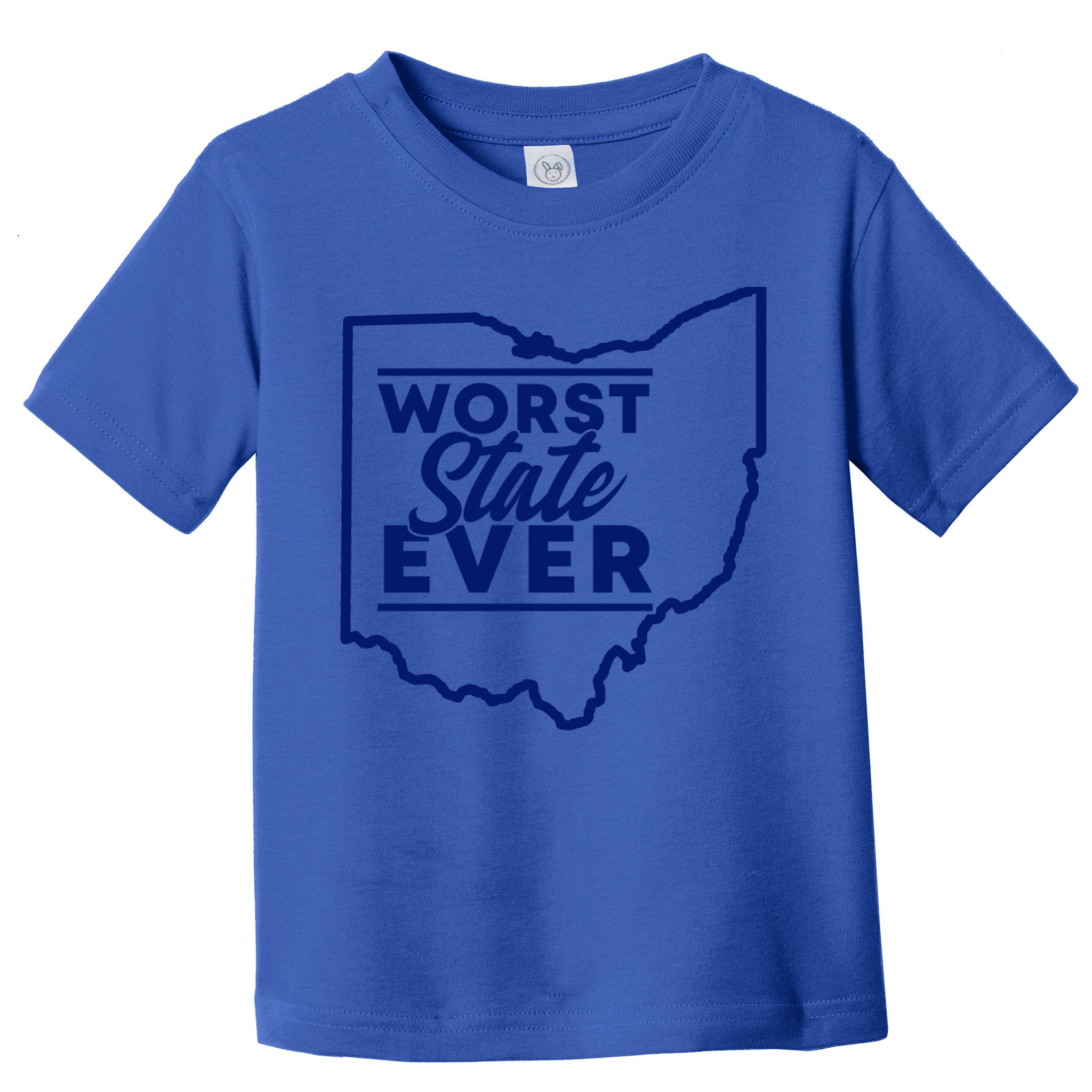 Worst State Ever Ohio Funny Gift Toddler T-Shirt