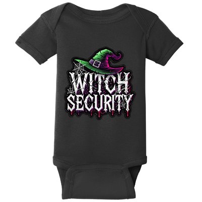 Witch Security Easy Husband Of Witches Costume Fun Boyfriend Baby Bodysuit