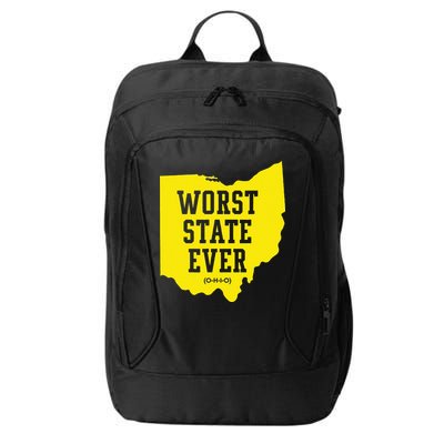 Worst State Ever Ohio City Backpack